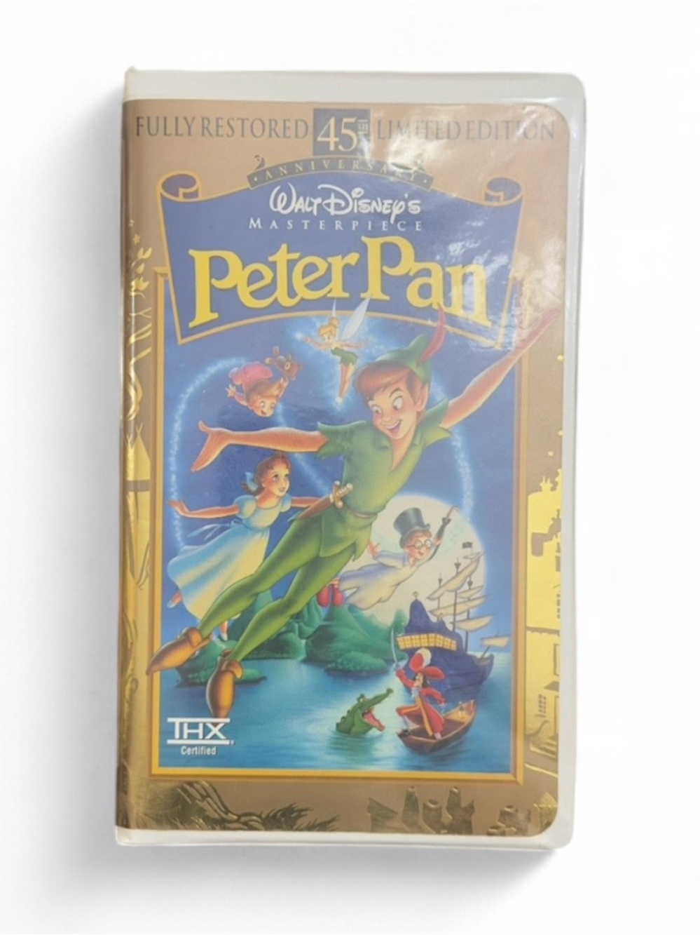 Walt Disney Masterpiece Collection 45th Anniversary Peter Pan VH